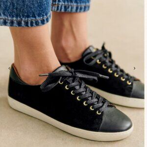 Sezane Black Jack Sneakers - Size 9 - Brand New